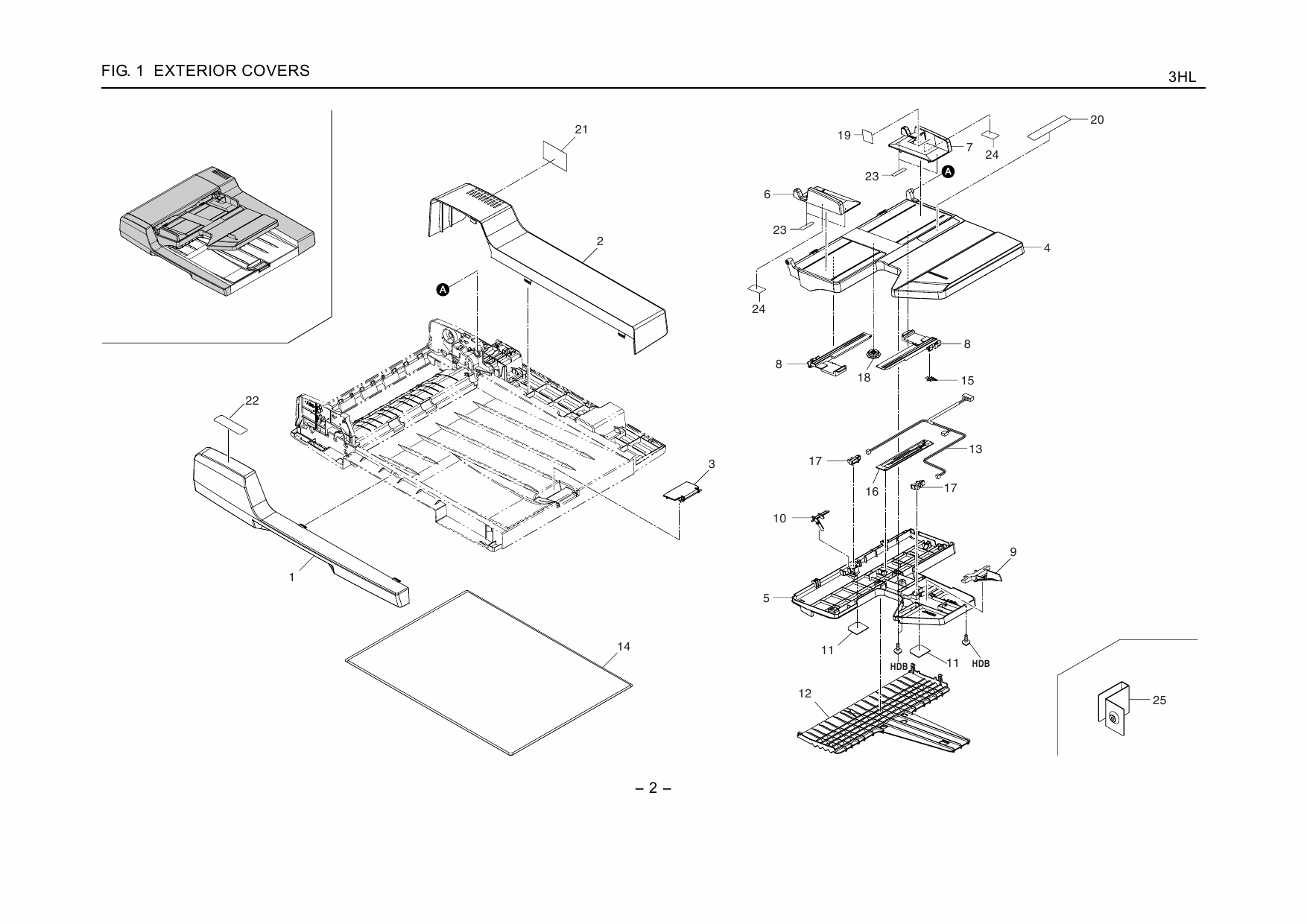 KYOCERA Options DP-410 Parts Manual-2